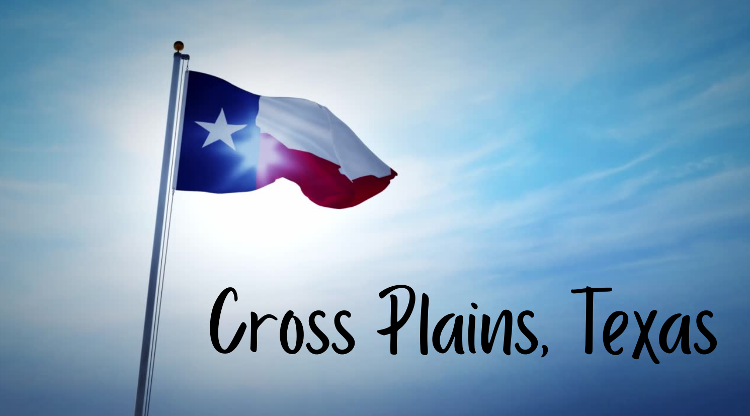 cross plains flag